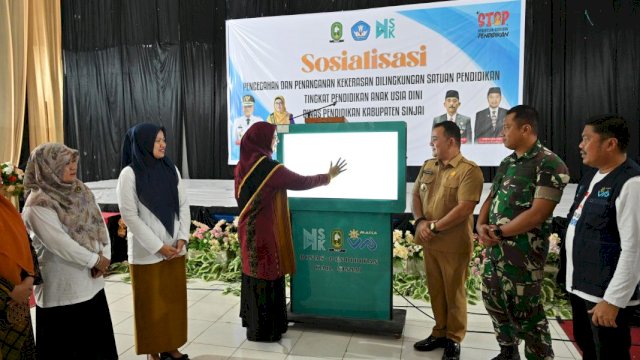 Pj Bunda PAUD Sinjai Launching Program 1 Desa 1 PAUD HI