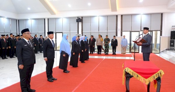 Lantik Sekda Gowa Andi Azis, Adnan: Kami Memilih Beliau Karena Pengalamannya