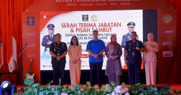 Hadiri Pisah Sambut Kepala Rutan Kelas IIB Pangkajene, Begini Harapan Bupati Pangkep