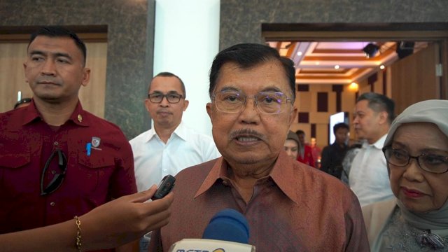 JK Titip Pesan untuk Appi-Aliyah di Pilwalkot Makassar