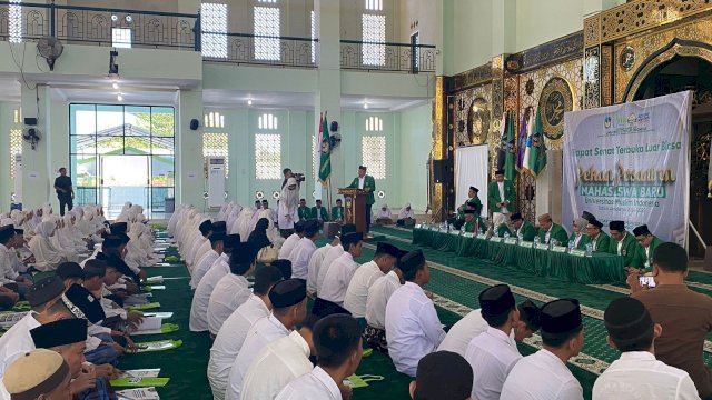UMI Perdalam Ilmu Agama Maba Lewat Pekan Pesantren di Darul Mukhlisin Padanglampe Pangkep