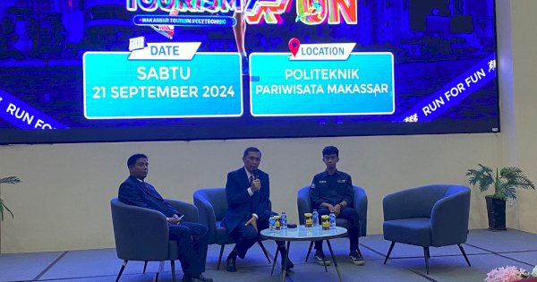 1500 Peserta Tourism Fun Run Bakal Ramaikan Dies Natalis Poltekpar Makassar ke-33