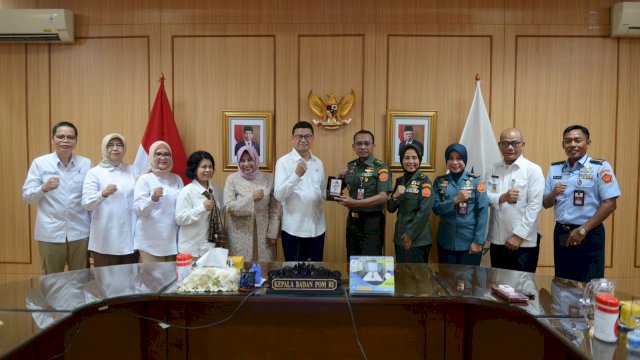 Jalin Kerja Sama, Kepala BPOM RI Terima Audiens Dekan Fakultas Kedokteran Unhan