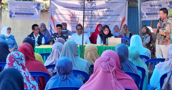 Gelar Pengabdian Masyarakat, Universitas Cokroaminoto Edukasi Masyarakat Pesisir Takalar