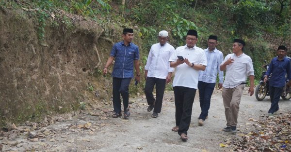 Di Saohiring, Muzayyin Sebut Pentingnya Pembangunan Infrastruktur 
