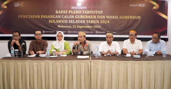 Besok, Paslon Cagub-Cawagub Sulsel Bakal Undi Nomor Urut di Hotel Claro Makassar