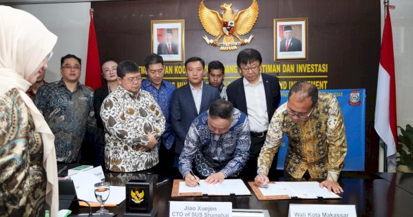 H-1 Cuti, Danny Pomanto Teken MoU PSEL Kota Makassar: Akhir Tahun Ground Breaking