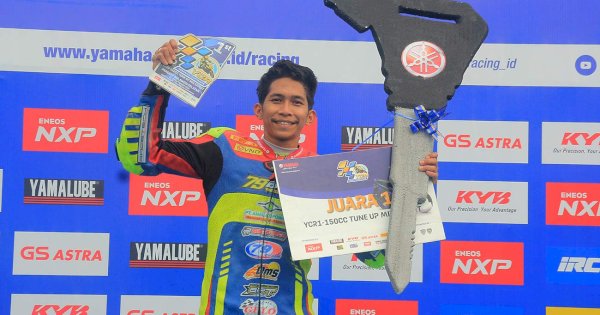 Hasil Yamaha Cup Race 2024 Seri 1 Pangkep, Nur Alfath Boyong Yamaha MX King