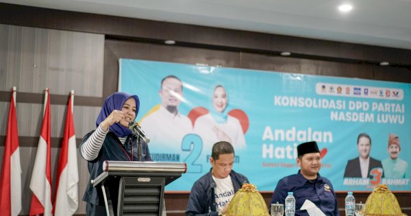 Pemilihan 27 November, Fatmawati Ajak Masyarakat Luwu Menangkan Andalan Hati dan Arham-Rahmat