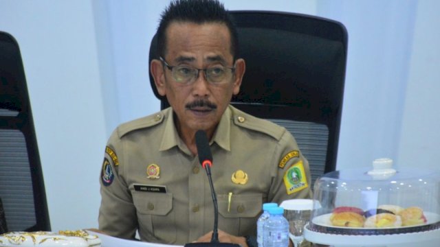Sekda Pimpin Rapat Evaluasi Realisasi Capaian Kinerja OPD dan Camat