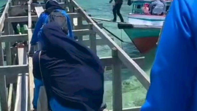 Begini Kesibukan Anggota PKM P9 Infokan ke Warga Terkait RSA