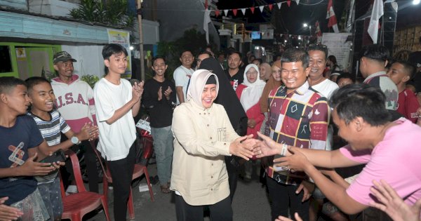 Indira Yusuf Ismail Semarakkan Pesta Rakyat HUT ke-79 RI di Kakaktua III Makassar