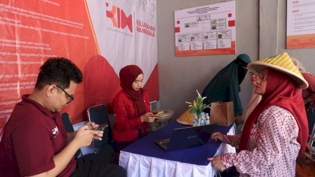 Kreativitas KIM Manggala Diapresiasi Tim Verifikasi Lomba Kelurahan Tingkat Nasional 2024