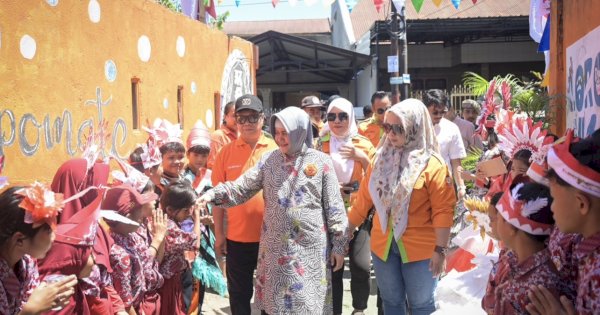 Ketua TP PKK Makassar Apresiasi Kekompakan Warga Kampung Rama dalam Pengembangan Lorong Wisata