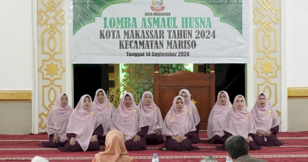 Kesra Gandeng DWP Kota Makassar Sukseskan Lomba Asmaul Husna Antar Majelis Taklim
