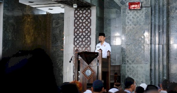 Pjs Wali Kota Makassar Ajak Jemaah Masjid Ciptakan Suasana Damai Menjelang Pilkada