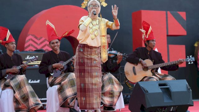 Seni Musik Tradisional To Riolo Meriahkan KIM Fest 2024 di Makassar