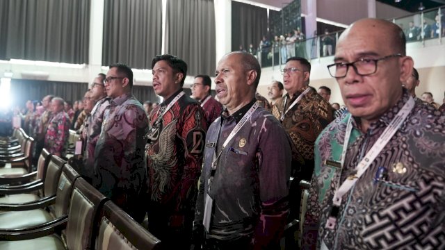 Pj Sekda Kota Makassar, Firman Hamid Pagarra, menghadiri Rapat Koordinasi (Rakornas) mengenai netralitas Aparatur Sipil Negara (ASN) yang diadakan oleh Bawaslu RI di Ecovention Ancol, Jakarta, Selasa (17/09/2024). 