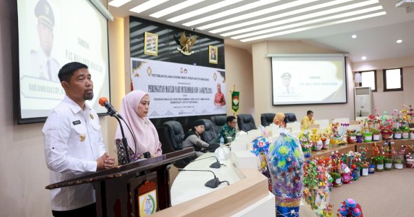 Ini 4 Sifat Rasulullah yang Harus Ditanamkan ASN, Pesan Pjs Wali Kota Makassar di Peringatan Maulid Nabi