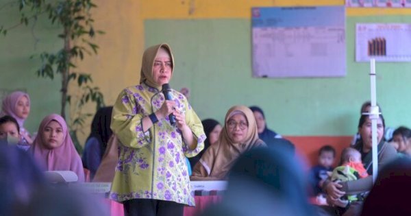 Indira Yusuf Ismail Perkuat Komitmen Tingkatkan Kesehatan Ibu dan Anak di Makassar