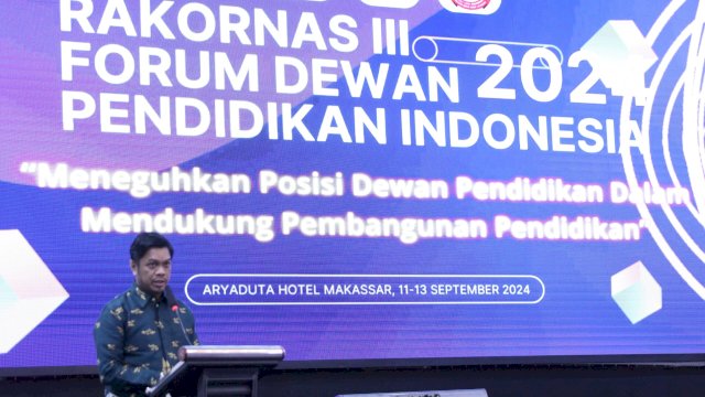 Makassar Tuan Rumah Rakornas III Forum Dewan Pendidikan, Fokus Rumuskan Peningkatan Mutu Pendidikan