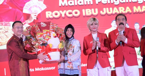 Indira Yusuf Ismail Apresiasi Malam Penganugerahan Royco Ibu Juara 2024 di Makassar