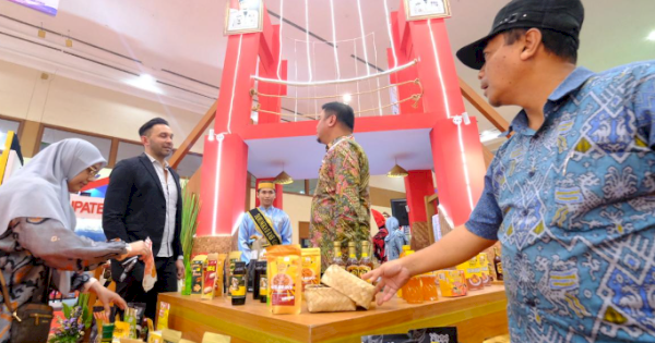 Miniatur Jembatan Kembar Hadir di APKASI Otonomi Expo 2024