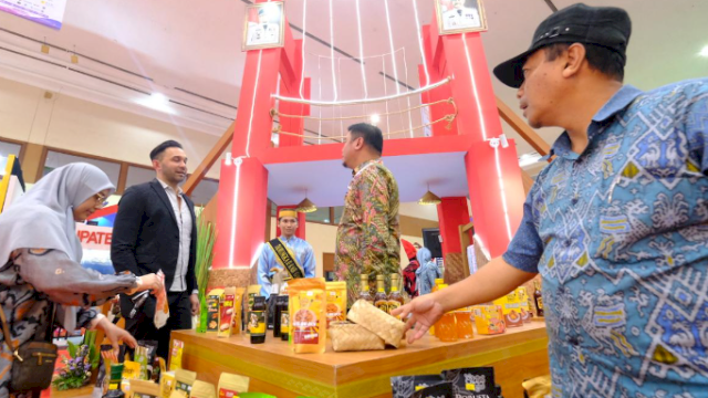Miniatur Jembatan Kembar Hadir di APKASI Otonomi Expo 2024