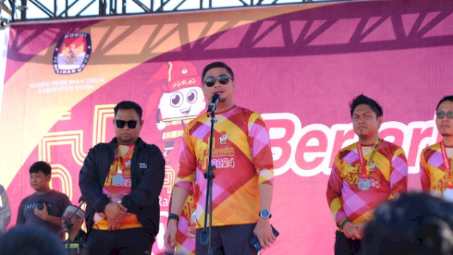 Bupati Adnan Apresiasi KPU Gowa Fun Run PARAGA 2024
