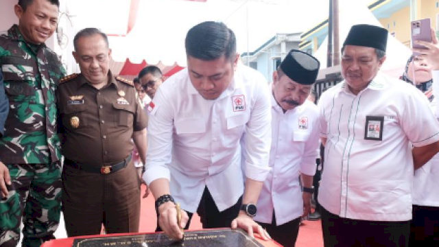 Resmikan Markas PMI Gowa, Bupati Adnan Harap Kegiatan Kepalangmerahan Semakin Meningkat