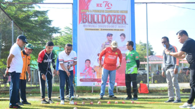 Diikuti 30 Klub, Sekda Sinjai Buka Bulldozer Gateball Turnamen 2024