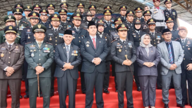 Bupati Pangkep MYL Hadiri Upacara HUT Bhayangkara Ke-78