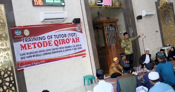 Wali Kota Makassar Hadiri TOT Metode Qiro’ah, Tekankan Pentingnya Pengamalan Al Quran