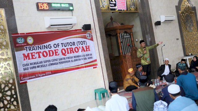 Wali Kota Makassar Hadiri TOT Metode Qiro&rsquo;ah, Tekankan Pentingnya Pengamalan Al Quran