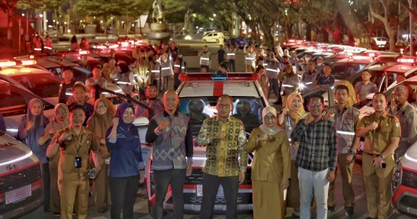 Kota Makassar Tambah 21 Ambulans Baru, Danny Pomanto Siap Pertahankan Predikat Kota Sehat