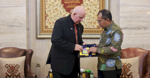 Wali Kota Makassar Jamuan Makan Malam Vice Chancellor Charles Darwin University