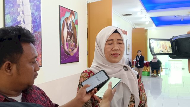 Komisioner KPU Makassar Sri Wahyuningsih, Foto: HN/Sinta.