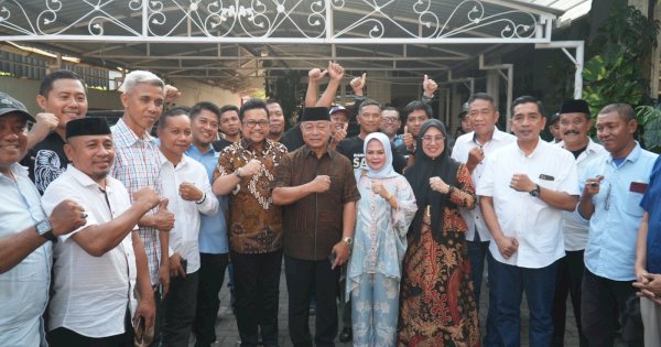 Bertemu Dua Jam Setengah, Bismillah Nyatakan Dukung Paslon Hati Damai