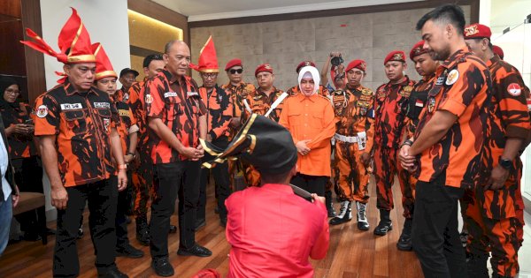Hadiri Pelantikan, Indira Ajak Sapma PP Sulsel Kolaborasi Majukan Kota Makassar