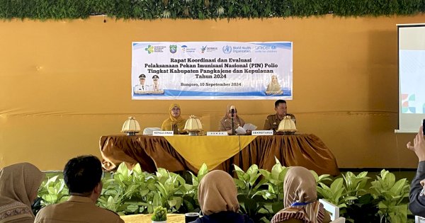 Capaian PIN Polio Pangkep Lampaui Target Nasional
