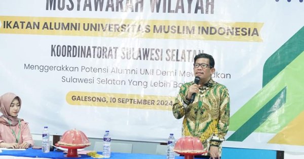 Azhar Arsyad Terpilih Aklamasi Pimpin IKA UMI Sulsel