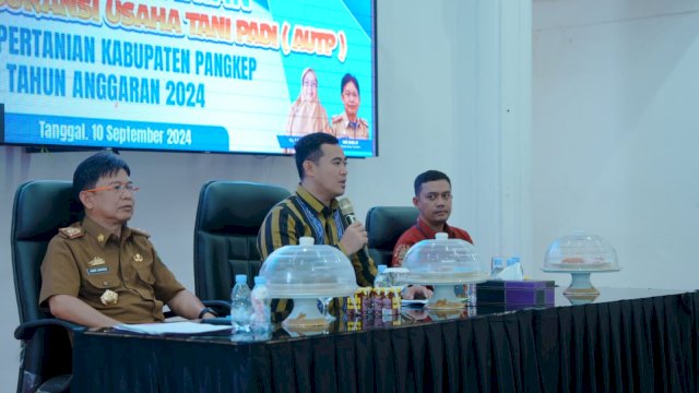 Bupati MYL dorong petani/peternak menggunakasn asuransi pad/ternak. Foto: HN/MY Yahya