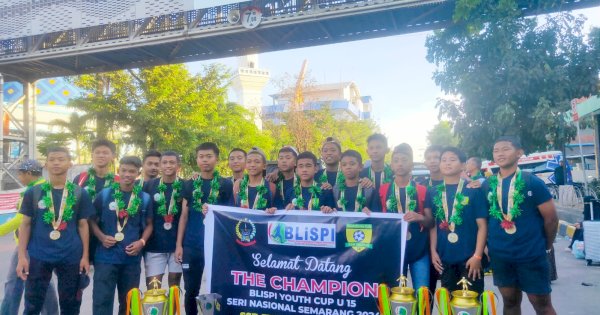 Harumkan Sulsel, SSB Telkom U-15 Makassar Juara 1 Liga Nasional BLISPI 2024 di Semarang