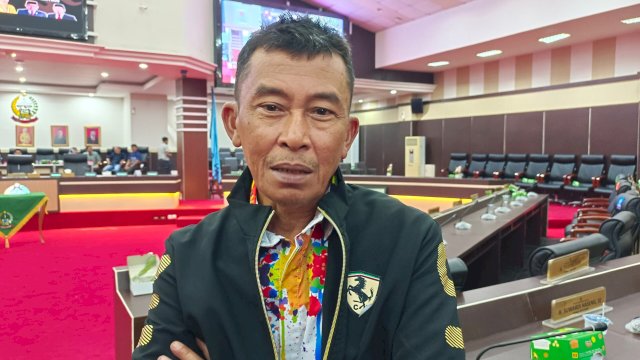 Sekertaris DPRD Sulsel M Jabir. Foto: HN/Sinta