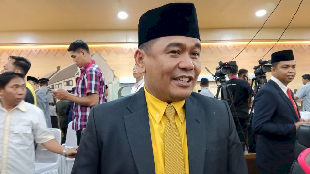 Wakil Ketua sementara DPRD Provinsi Sulsel Rahman Pina, Foto: HN/Sinta