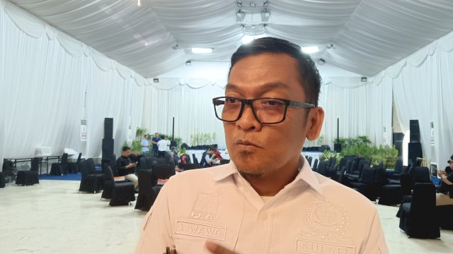 Ketua Tim Pemenangan DiA, Fauzi A Wawo. Foto: HN/Sinta