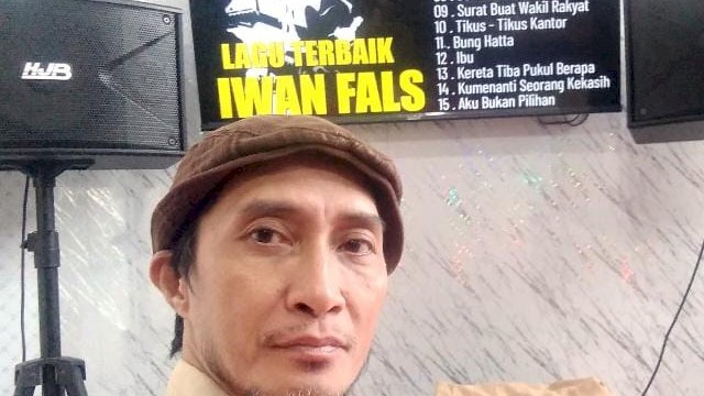 Pemerhati media Sulsel, Baharuddin. Foto: HN/Yusrizal