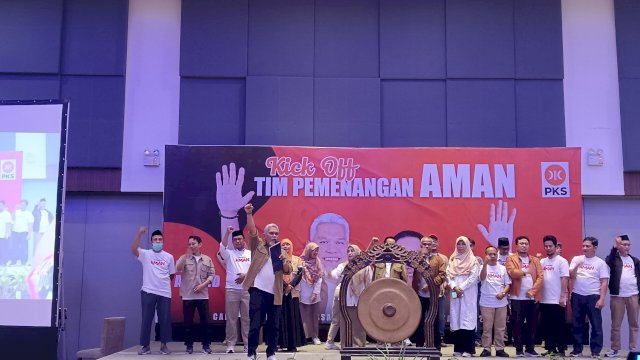 Kick Off Tim Pemenangan Paslon AMAN. Foto: HN/Sinta