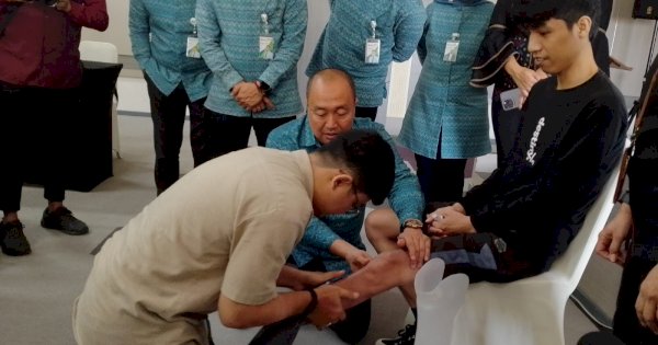 Cerita Resky Korban Kecelakaan Kerja di Morowali: Dibantu Kaki Palsu hingga Gratis Perawatan RS dari BPJS Ketenagakerjaan