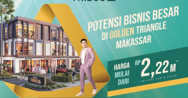 GMTD Kenalkan SOHO @Tribeca, Ruko Modern Berlokasi di Golden Triangle Makassar